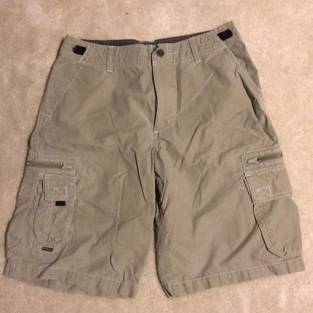 Kuhl khaki cargo shorts